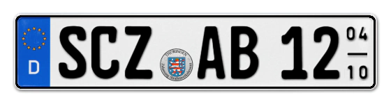 Saisonkennzeichen SCZ für SChleiZ online bestellen