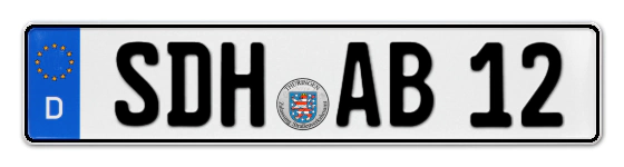 Autokennzeichen SonDersHausen