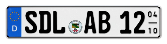 Saisonkennzeichen SDL für StenDaL online bestellen