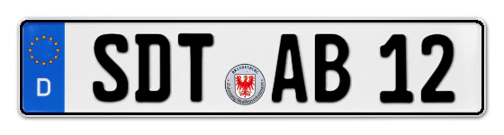 Autokennzeichen SchweDT