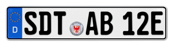 E-Kennzeichen SchweDT online bestellen