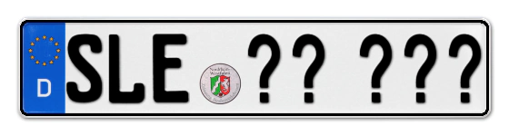 Wunschkennzeichen Schleiden reservieren