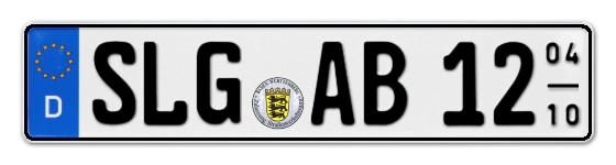 Saisonkennzeichen SLG für SauLGau online bestellen