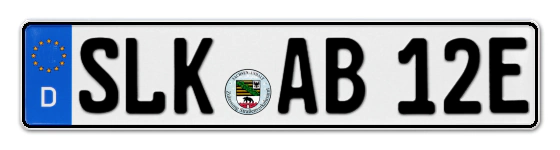 E-Kennzeichen SalzLandKreis online bestellen