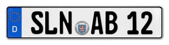 Autokennzeichen SchmölLN