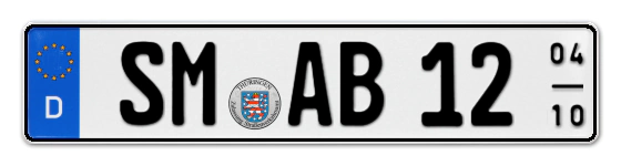 Saisonkennzeichen SM für SchMalkalden online bestellen