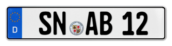 Autokennzeichen SchweriN