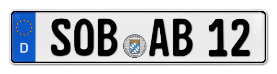 Autokennzeichen SchrOBenhausen