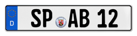 Autokennzeichen SPeyer