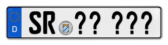 Wunschkennzeichen Straubing reservieren