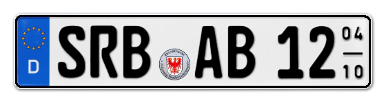Saisonkennzeichen SRB für StRausBerg online bestellen