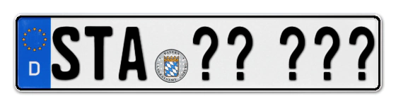 Wunschkennzeichen Starnberg reservieren