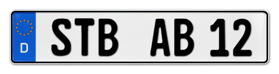 Autokennzeichen STernBerg