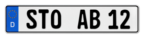 Autokennzeichen STOckach