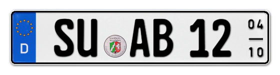 Saisonkennzeichen SU für SiegbUrg online bestellen