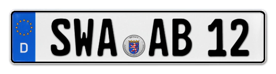 Autokennzeichen SchWAlbach