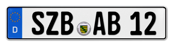 Autokennzeichen SchwarZenBerg