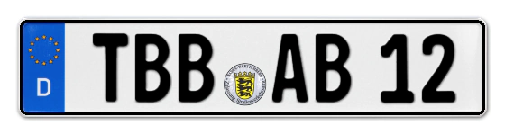 Autokennzeichen TauBerBischofsheim