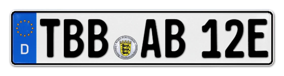 E-Kennzeichen TauBerBischofsheim online bestellen