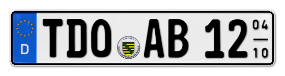 Saisonkennzeichen TDO für Torgau, Delitzsch, Oschatz online bestellen