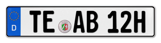H-Kennzeichen TE online bestellen