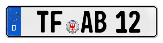 Autokennzeichen Teltow, Fläming