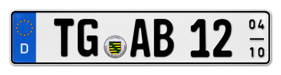 Saisonkennzeichen TG für TorGau online bestellen