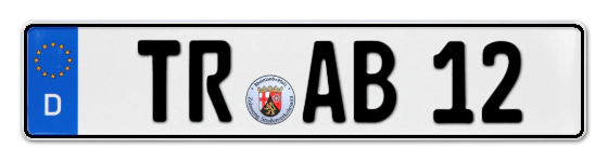 Autokennzeichen TRier