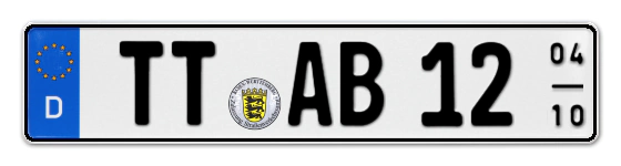 Saisonkennzeichen TT für TeTtnang online bestellen