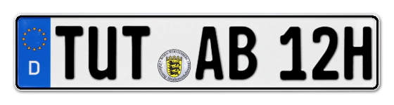 H-Kennzeichen TUT online bestellen