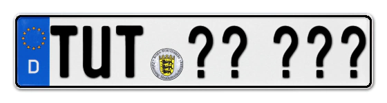 Wunschkennzeichen Tuttlingen reservieren