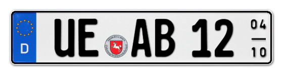 Saisonkennzeichen UE für Uelzen online bestellen