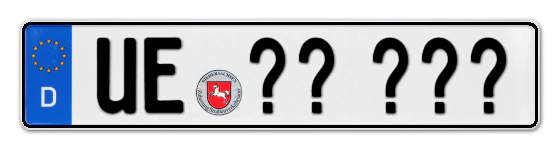 Wunschkennzeichen Uelzen reservieren
