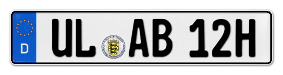 H-Kennzeichen UL online bestellen