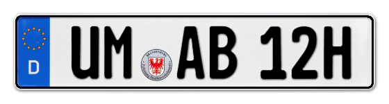 H-Kennzeichen UM online bestellen