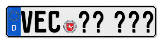 Wunschkennzeichen Vechta reservieren