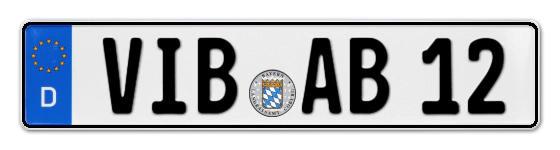 Autokennzeichen VIlsBiburg