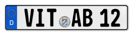Autokennzeichen VIechTach