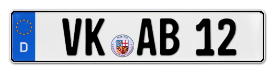 Autokennzeichen VölKlingen