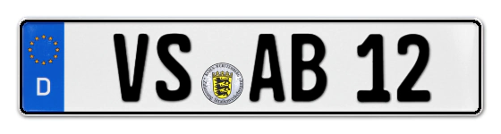 Autokennzeichen Villingen-Schwenningen