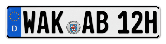 H-Kennzeichen WAK online bestellen