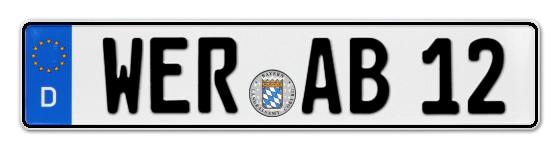 Autokennzeichen WERtingen
