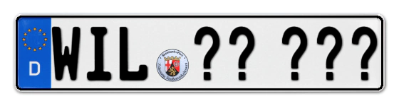 Wunschkennzeichen Wittlich reservieren