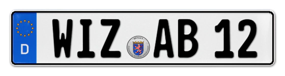 Autokennzeichen WItZenhausen