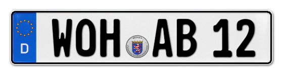 Autokennzeichen WOlfHagen