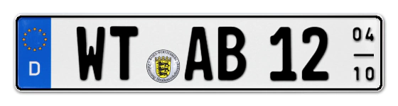 Saisonkennzeichen WT für WaldshuT online bestellen