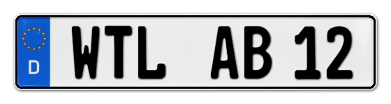 Autokennzeichen WitTLage