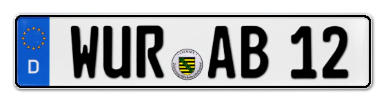 Autokennzeichen WURzen