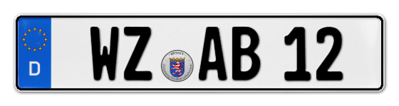 Autokennzeichen WetZlar