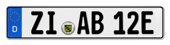 E-Kennzeichen ZIttau online bestellen
